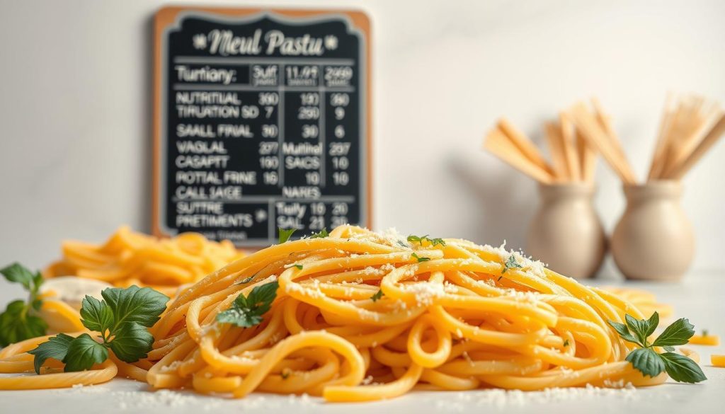 pasta price and nutrition