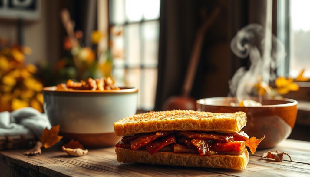 seasonal sandwich and soup offers