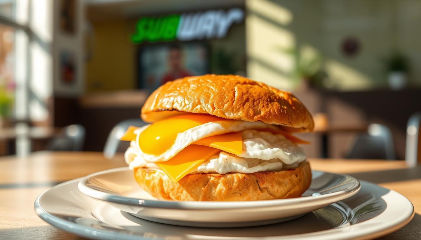 subway breakfast menu