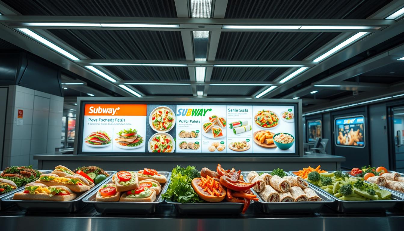subway catering menu