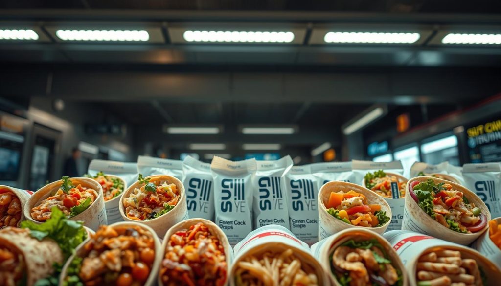 subway wraps menu