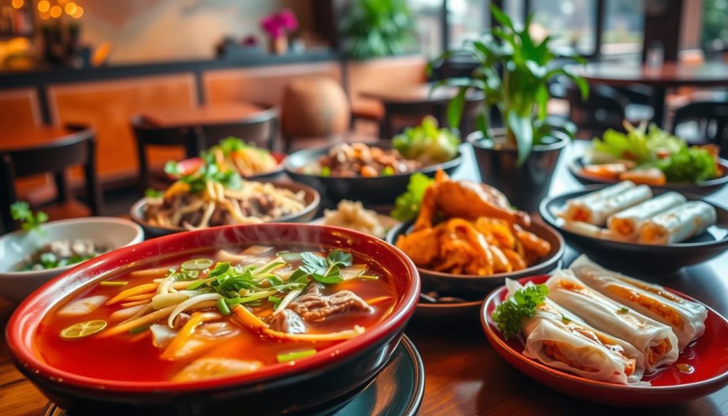 Basilic Vietnamese Grill food