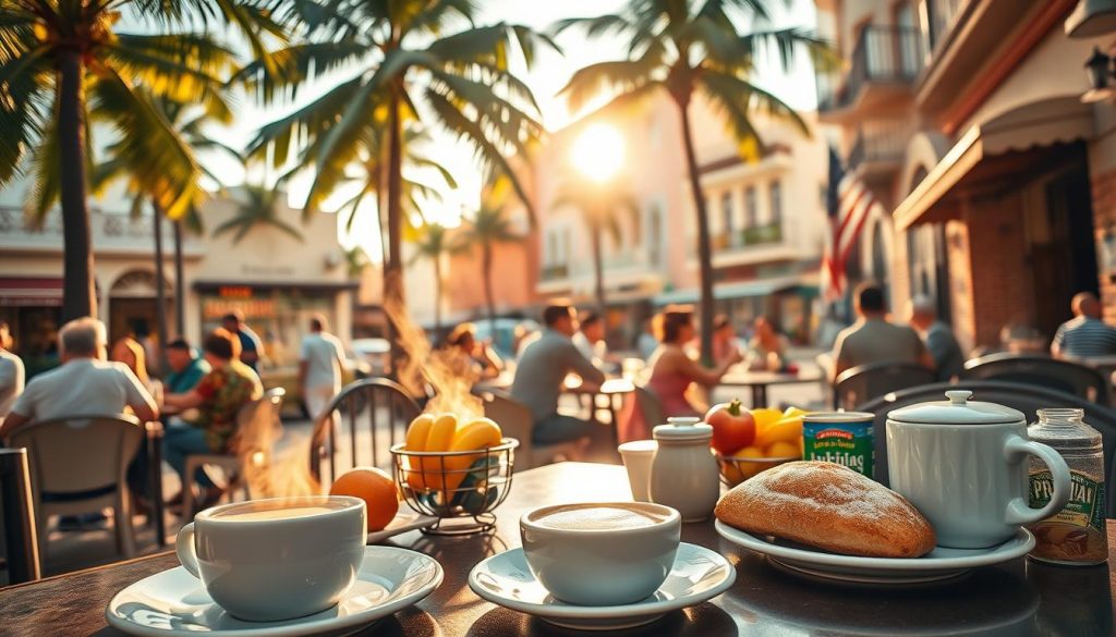 Cuban breakfast Miami