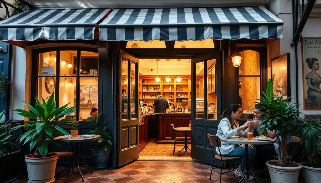 French café in Miami