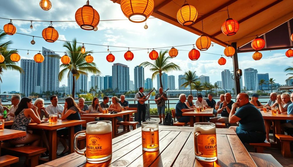 German beer garden Miami