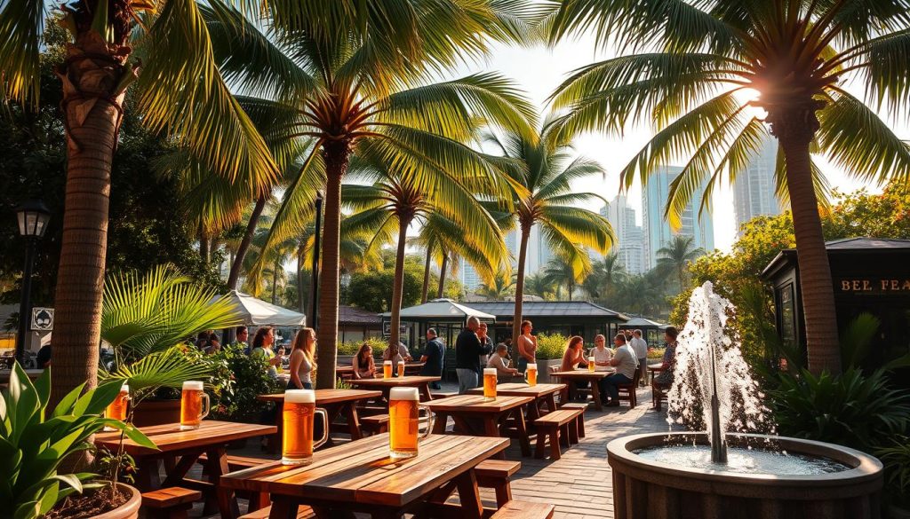 German beer garden Miami
