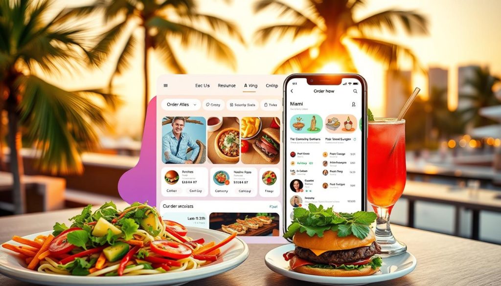 Miami restaurant delivery app