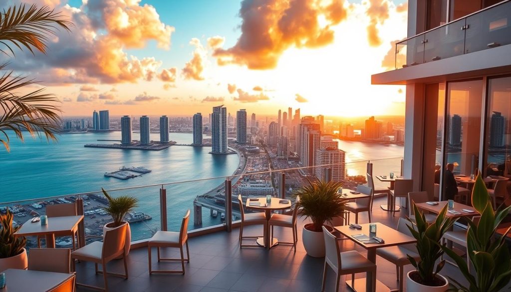 Miami rooftop restaurants with a view