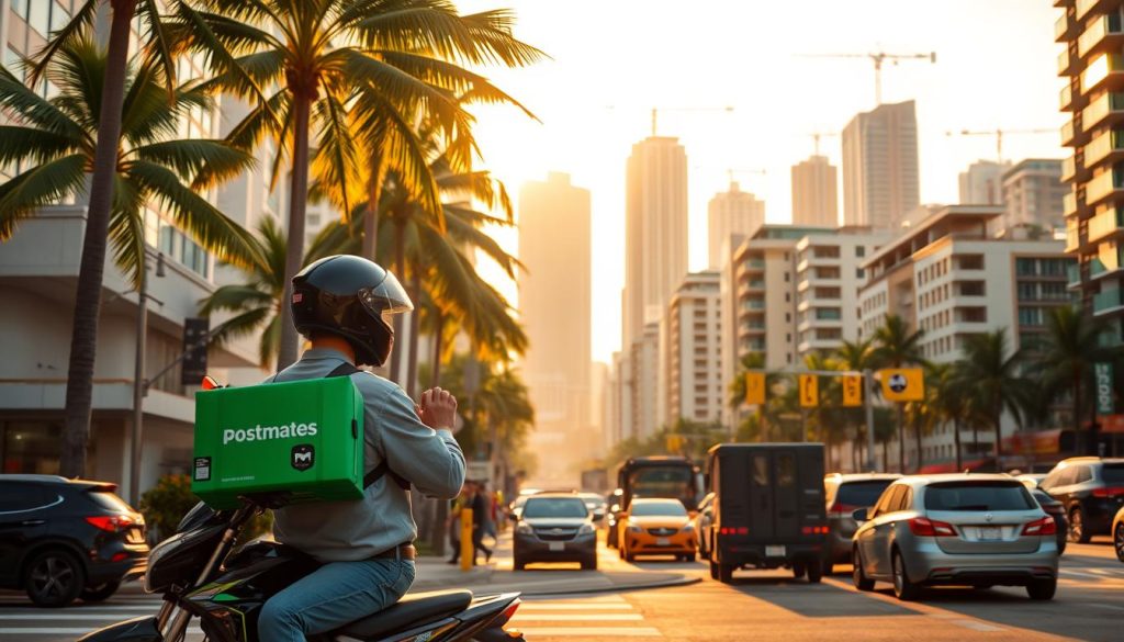 Postmates delivery Miami
