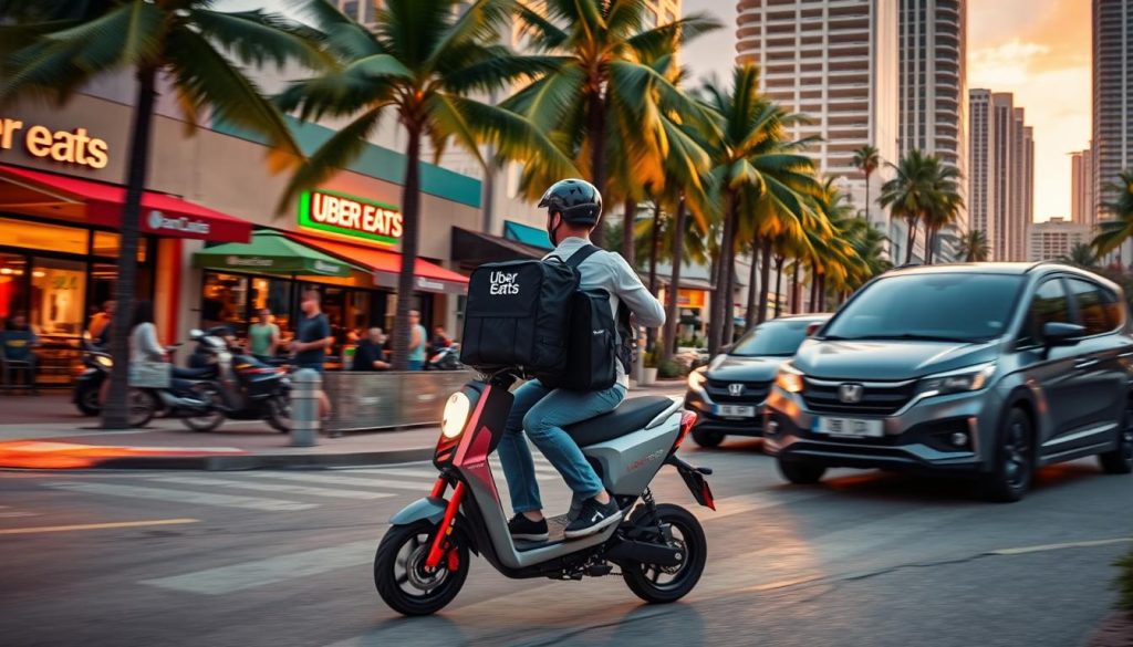 Uber Eats delivery Miami