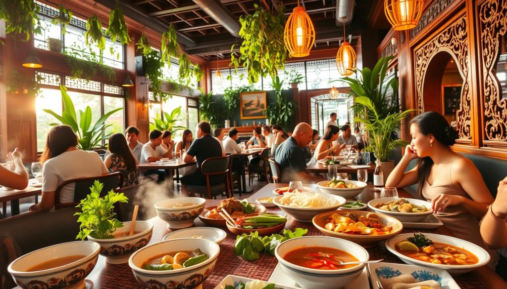 Vietnamese dining experience
