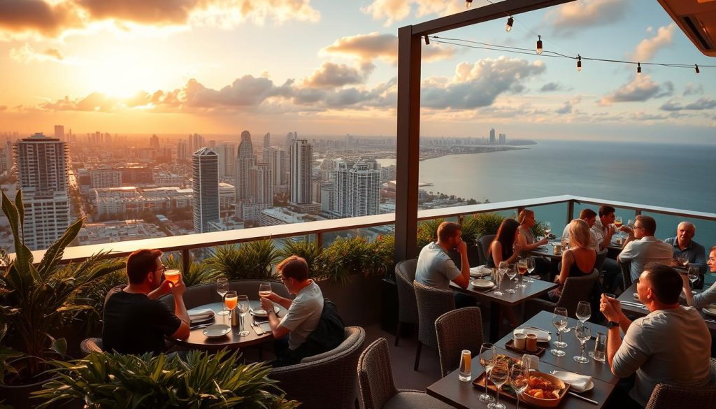 best rooftop dining in Miami