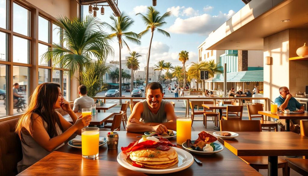 brunch café Miami Beach