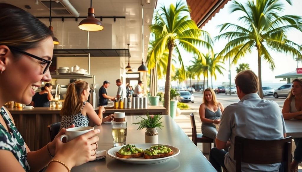 brunch café Miami Beach