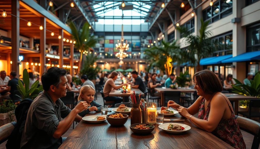 family dining options Miami