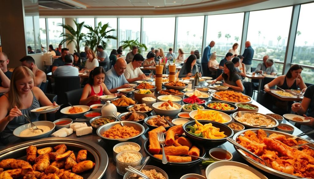 family-friendly buffet Miami