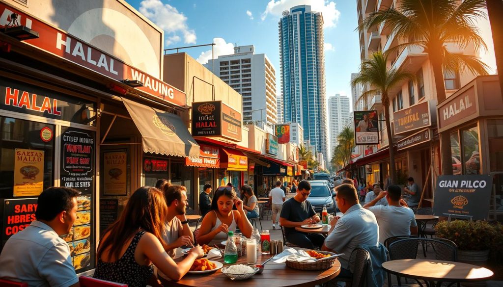 halal dining options miami