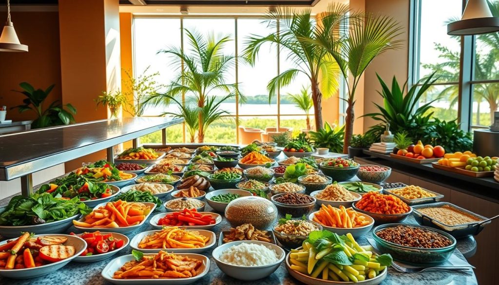 healthy buffet Miami