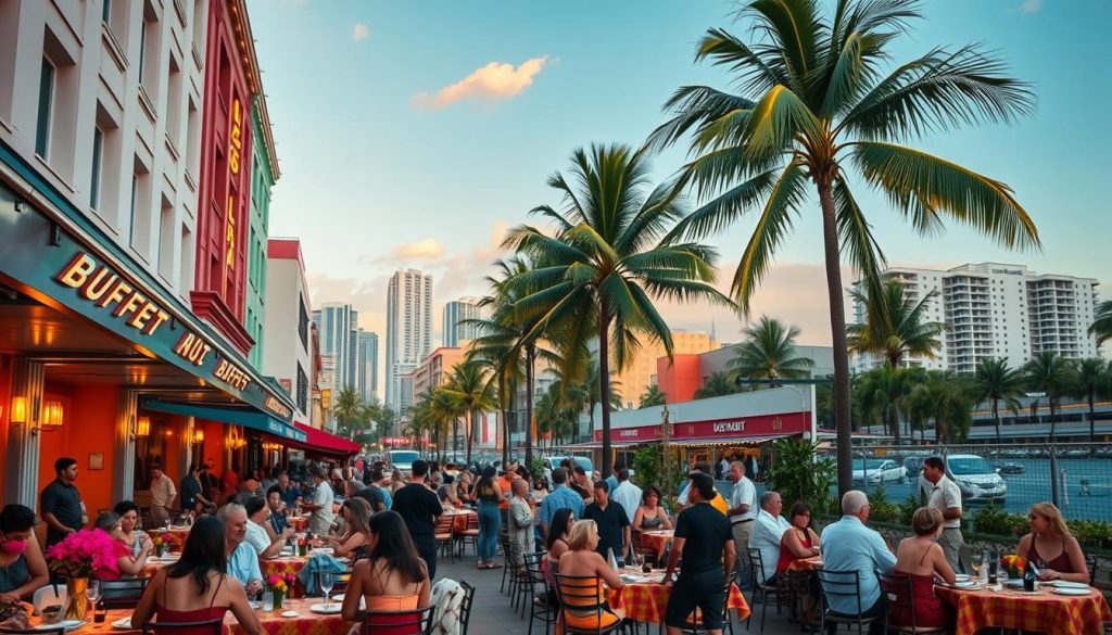 popular buffet spots Miami