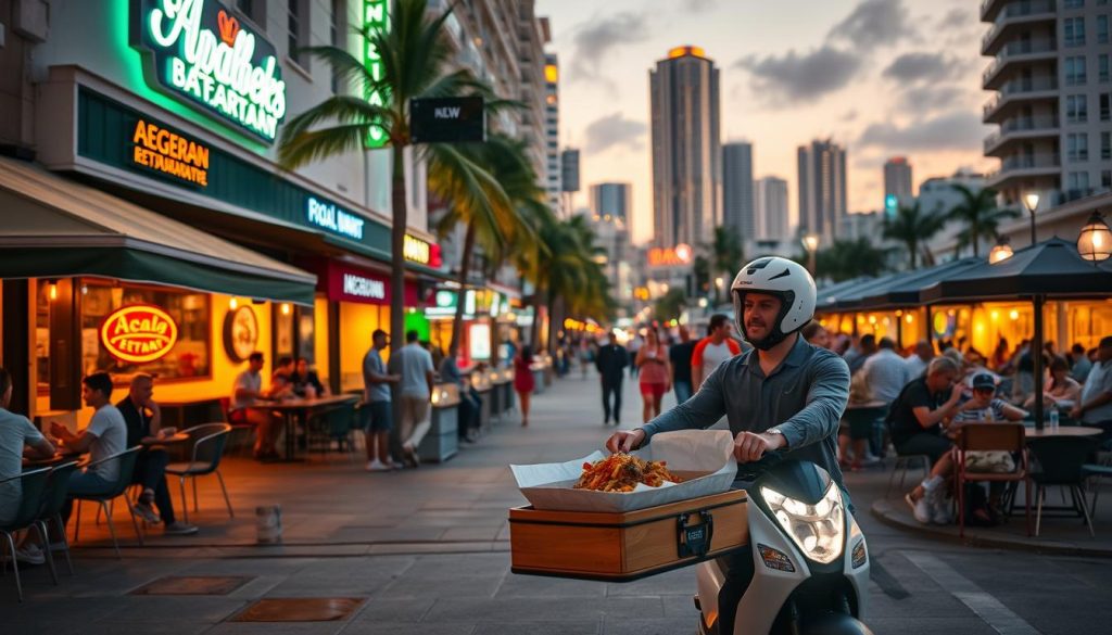 quick and easy food delivery Miami