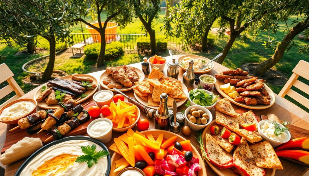 sharing plates