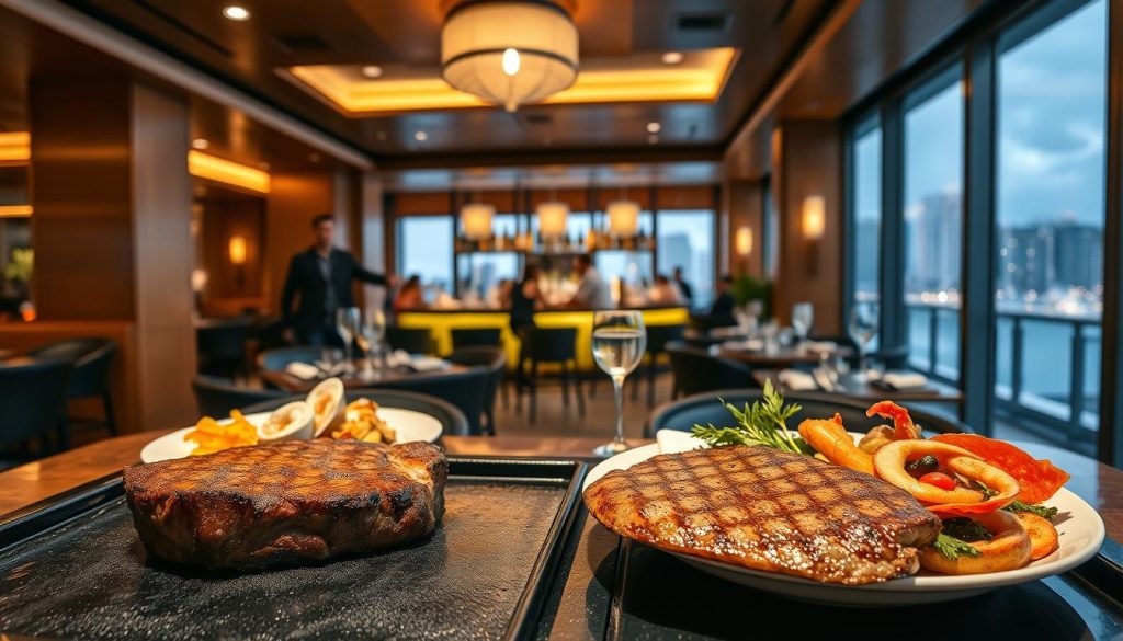 steak and seafood restaurant Miami