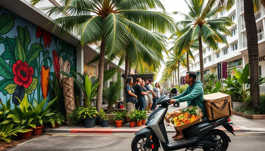 takeout delivery services Miami