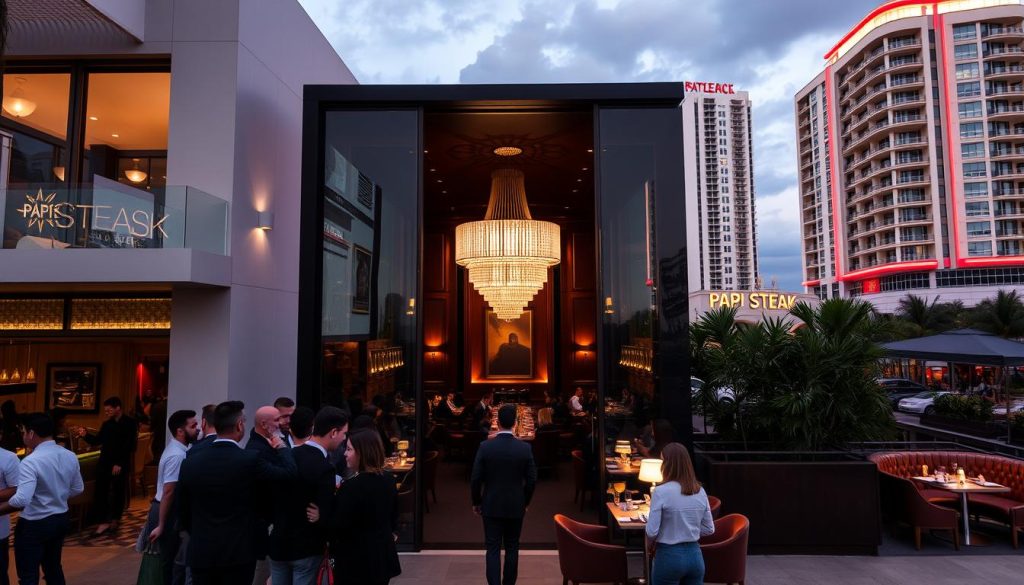 upscale steakhouse in Miami